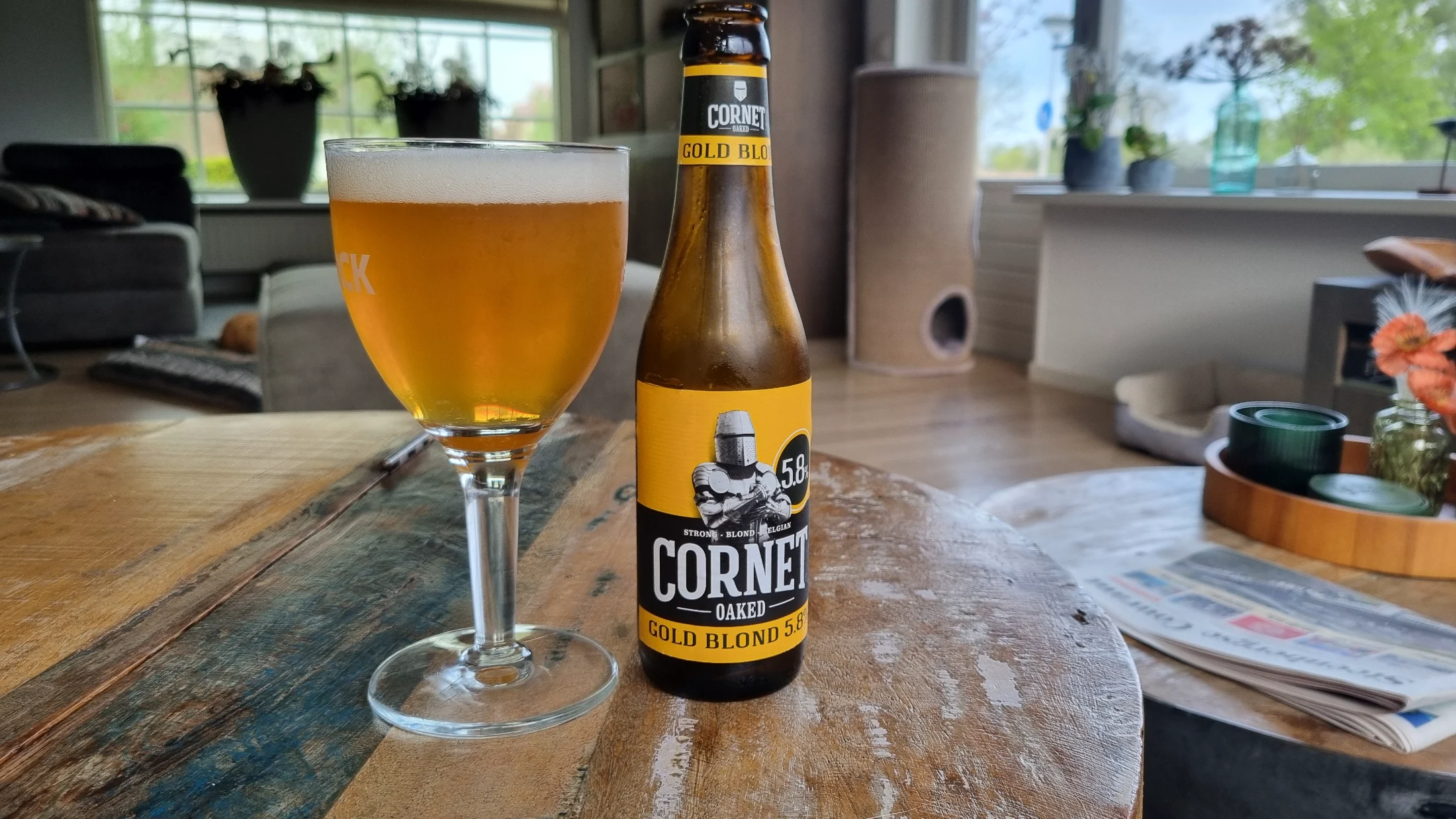 Cornet oaked gold Blond