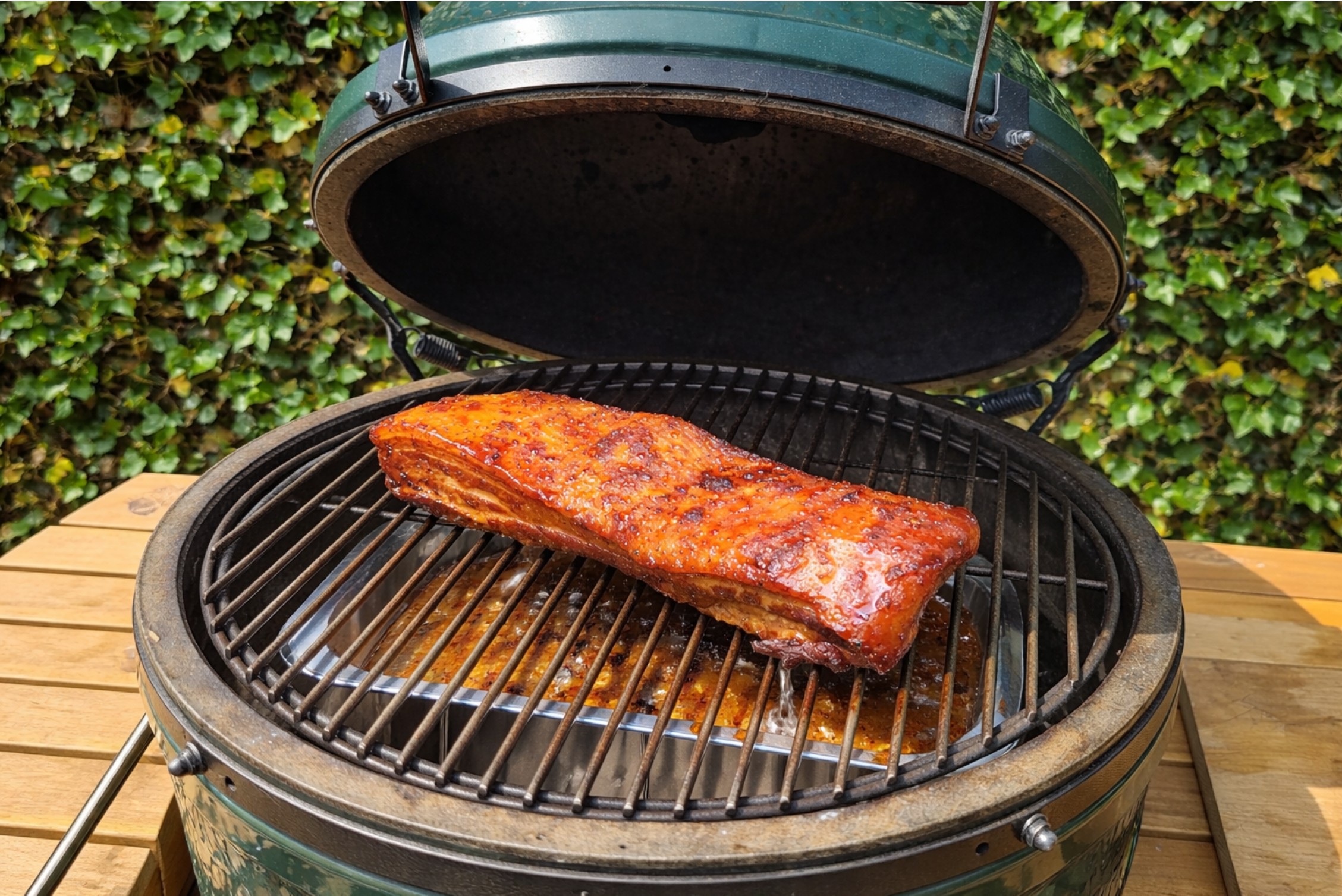 Zeeuws spek van de barbecue