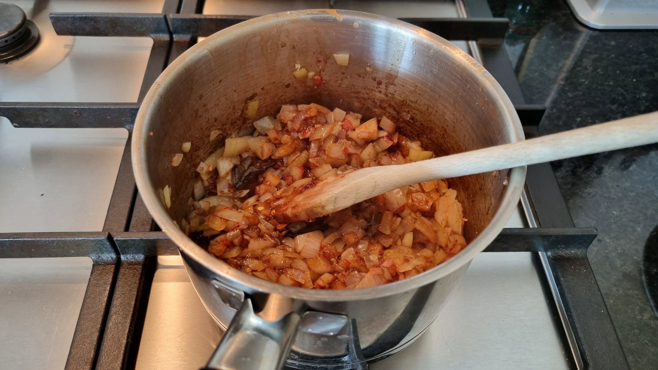 Ui laten karamelliseren